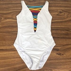 One piece bathing suit size 6